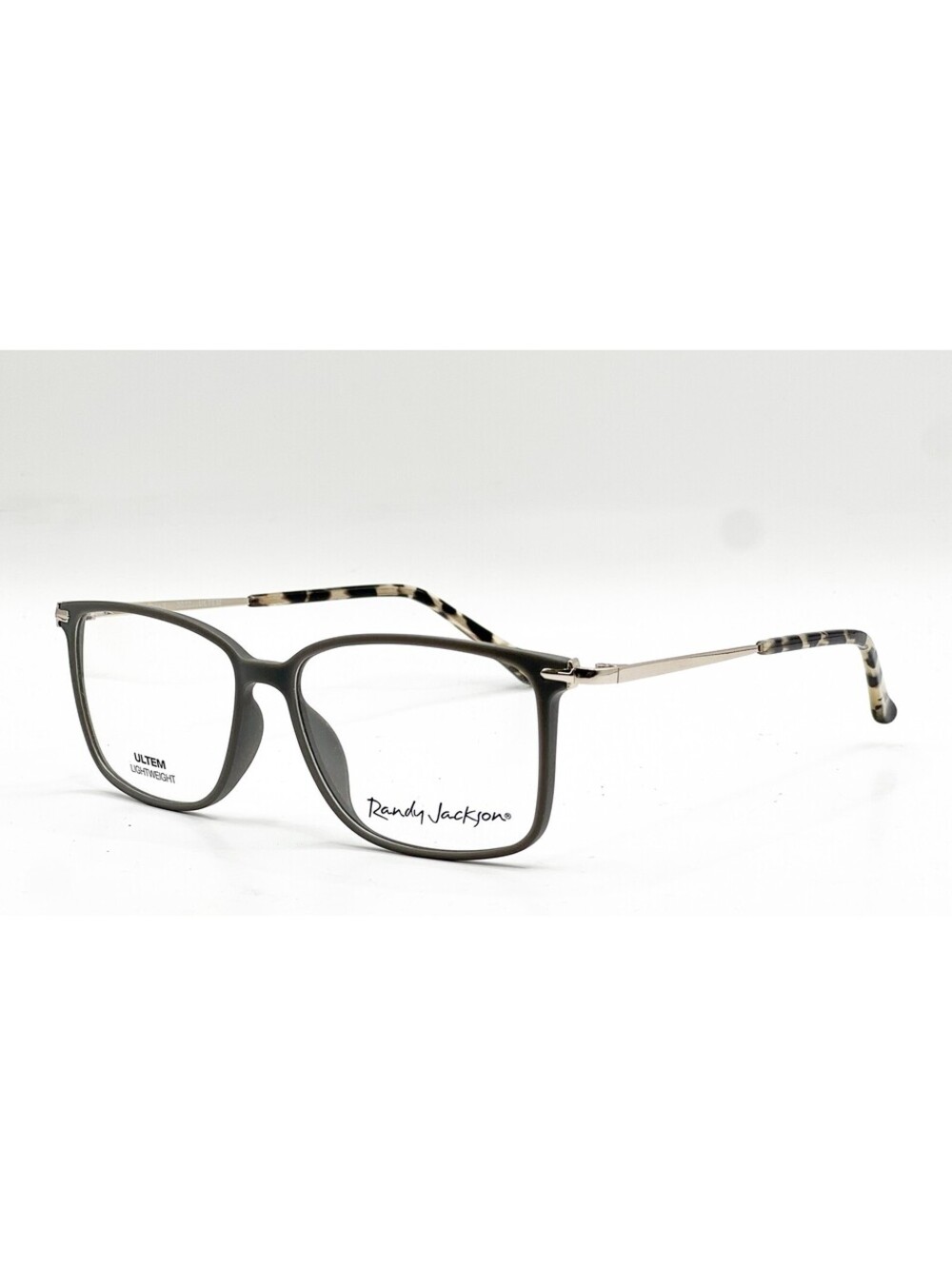 Randy Jackson Ultem 100 Grey Stripe Authentic Eyeglasses 54-14-145